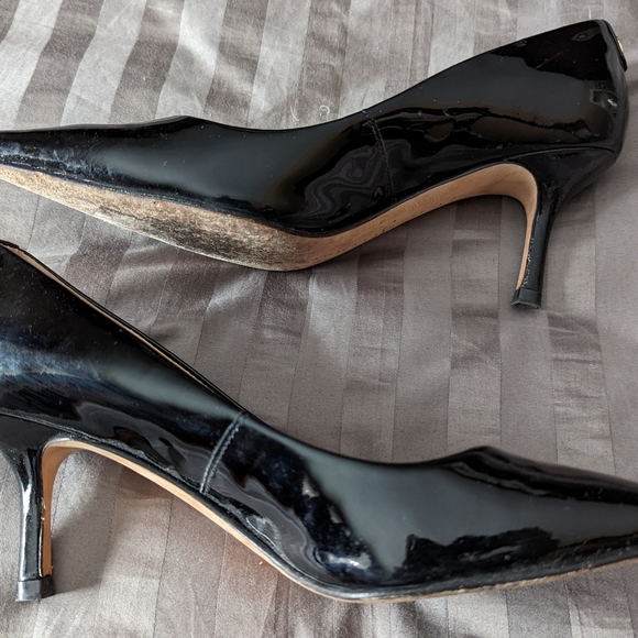 Ivanka Trump Black Patent Heels - Size 7.5 - Picture 2 of 5